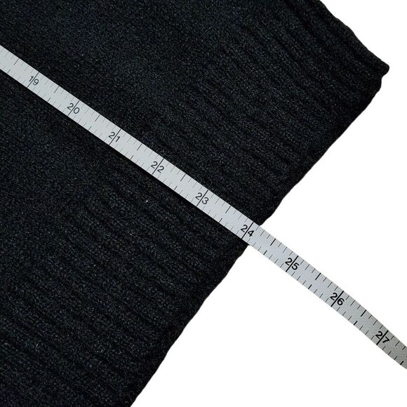 Wild Fable Oversize Black Red Cherry & Bow Sweater Women's XS Fuzzy Texture - Picture 11 of 11